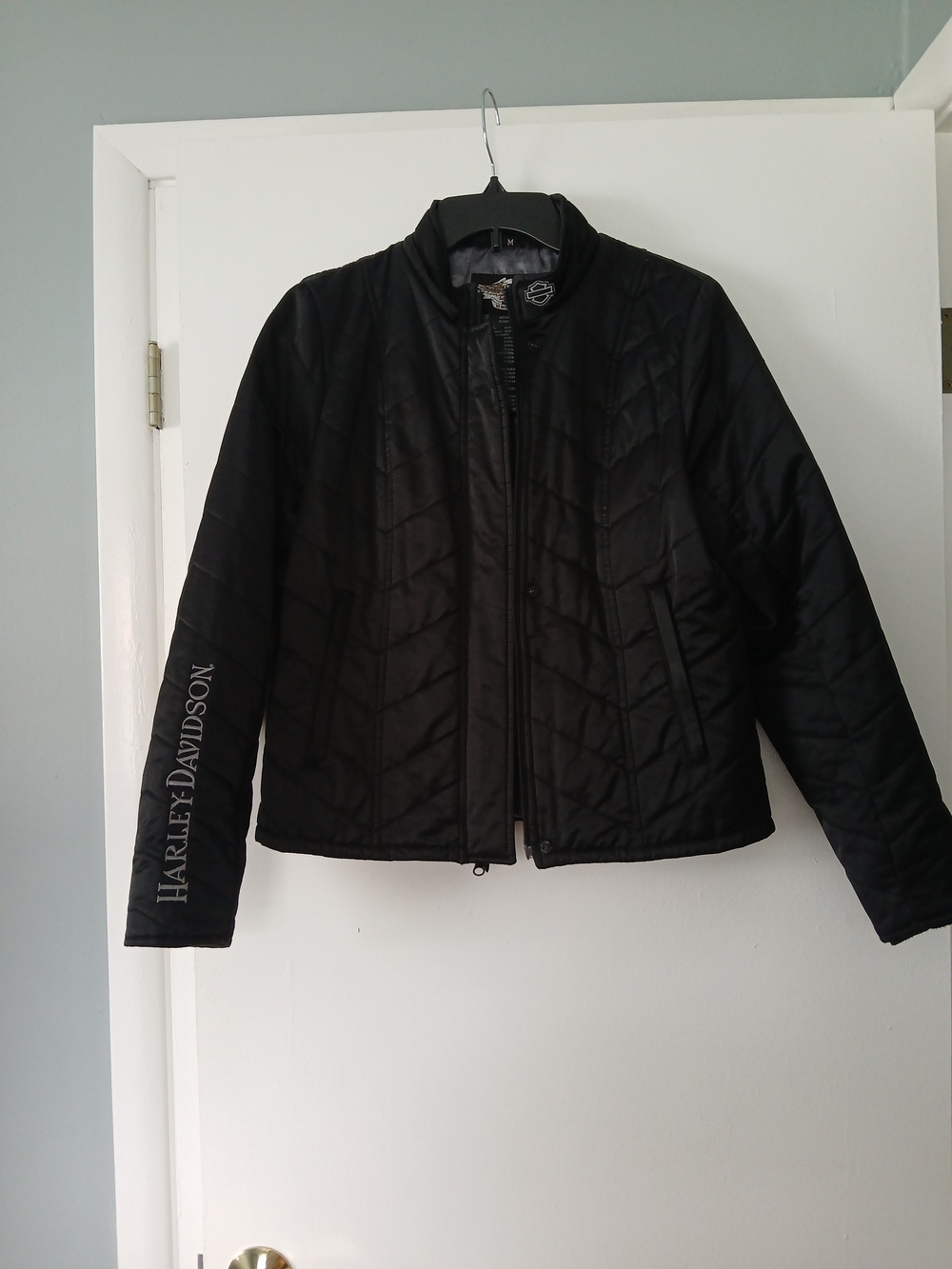 Harley-Davidson Women's Black Quilted Jacket